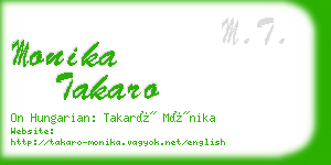 monika takaro business card